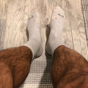 Nike grey drift socks